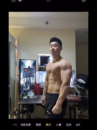 已经肥得来没有线条感了 #中老年运动的好处 #