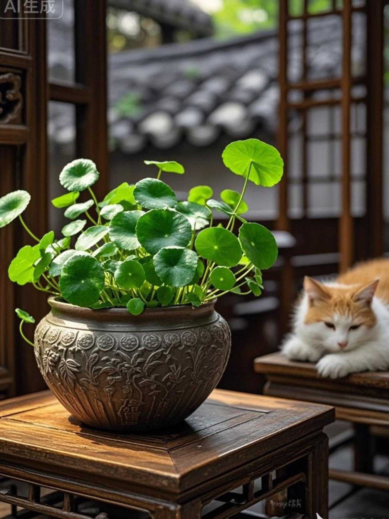 你也种上几盆#铜钱草吧!叶片像铜钱,养在家里 寓意非常好,特别好养,水培土养都可以#花卉绿植#水培植物#铜钱草盆栽#绿植