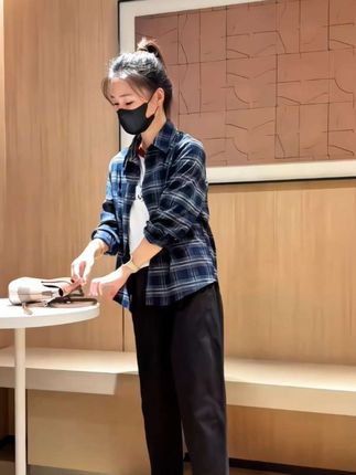 #显瘦磨毛加厚撞色格子衬衫外套上衣#服饰穿搭 #@抖加🔥上热门🔥dou+🔥热点宝