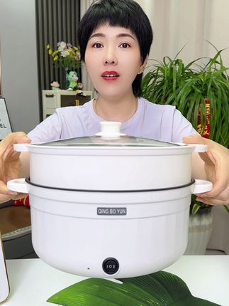 #多功能电煮锅 #高颜值厨具 #厨房好物 #厨房小家电