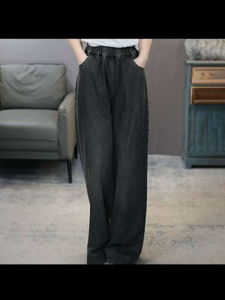 不挑年龄不挑身材,谁穿谁好看#牛仔裤#显瘦穿搭#洋气减龄#时尚潮流