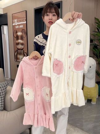 舒服又好看!简直就是秋冬必备!#儿童浴袍 #女童浴袍 #高品质童装 #浴袍 #保暖又好看