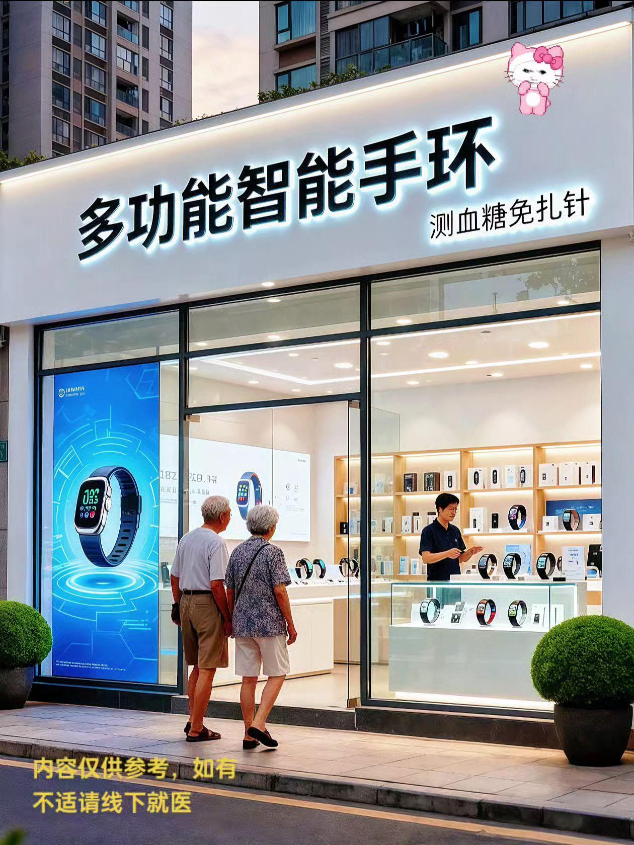 多功能智能手环,免扎针测量,随时随地想测就测,方便,快捷!#智能手表 #健康 #科技 #测血糖 #健康生活