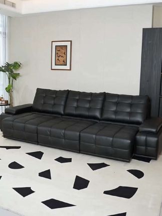 【政府补贴】狄普劳伦斯电动语音拖床沙发头层牛皮功能扶手可调#劳伦斯电动语音沙发#头层牛皮多功能沙发#沙发床#电动语音沙发床#多功能沙发@DOU+小助手