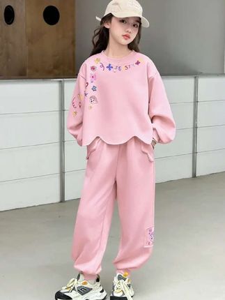 儿童春秋款套装#休闲百搭 # 时尚洋气#面料柔软舒适#两件套