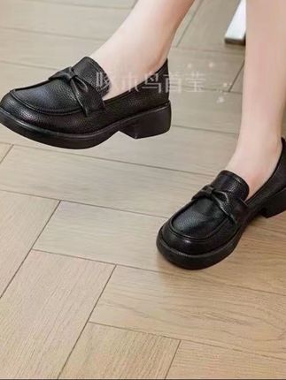 【啄木鸟品牌】专柜正品简约英伦风百搭舒适软底软面轻便小单鞋7885#秋季新款#爆款#简约#舒适#今日分享