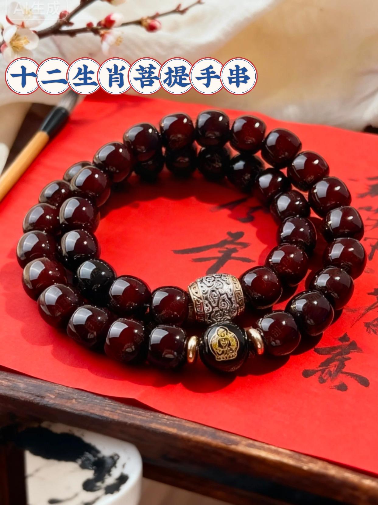 #国风手串 #中国传统文化 #菩提手串