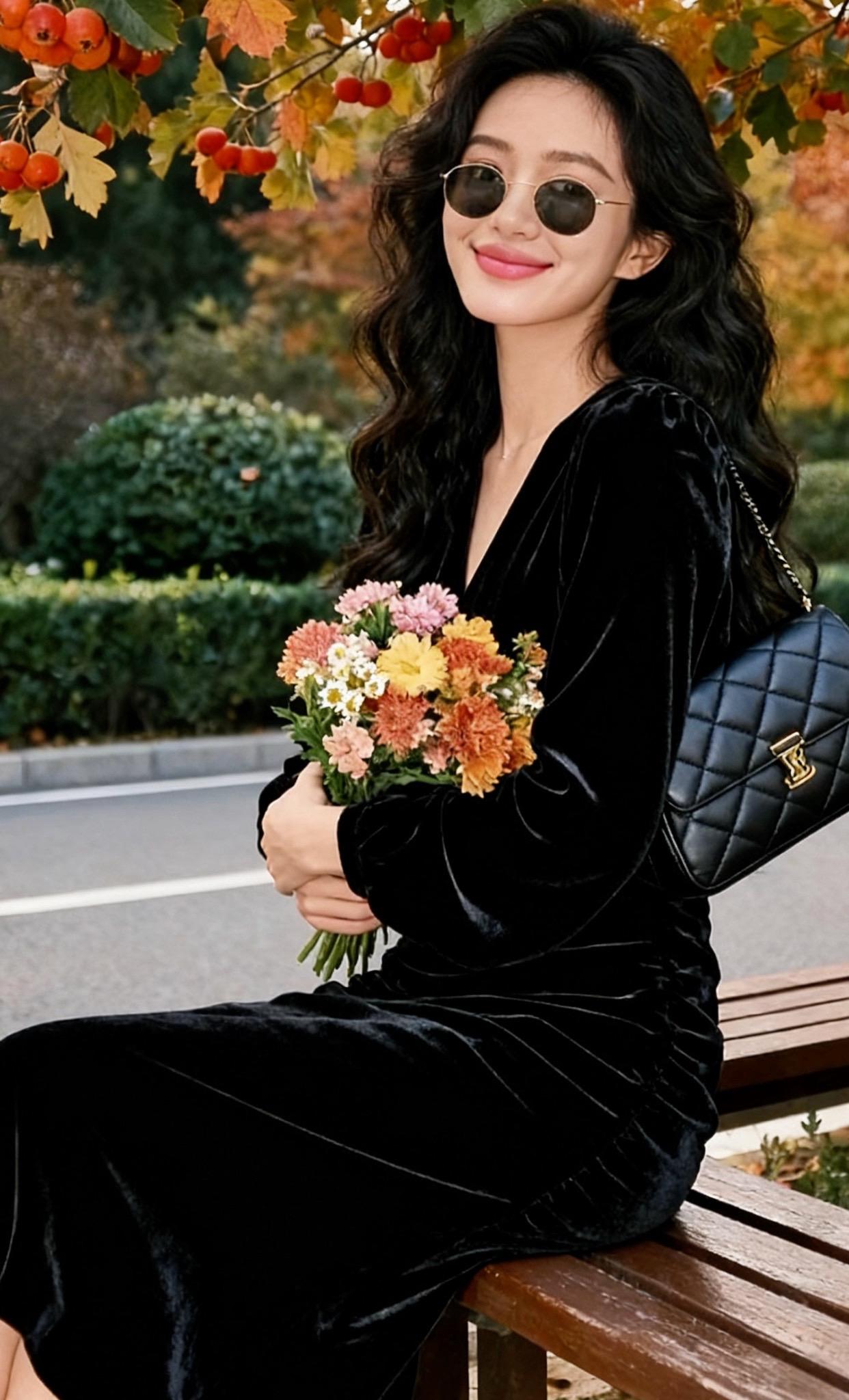 #黑色系穿搭 #闺蜜穿搭 #高级穿搭 #拍照pose #高级穿搭