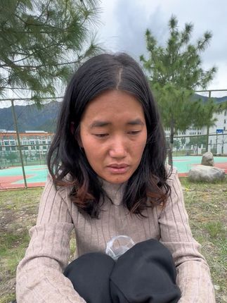 318川藏线,徒步西藏,户外休息一下