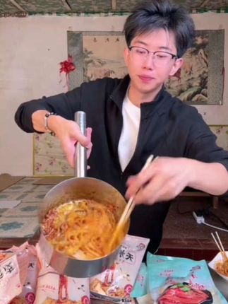 陇上人家水洗黄面皮 天水面皮凉皮瓤皮子 带料包420g#强烈推荐 #太好吃了 #解馋 #百吃不厌 #速食美食
