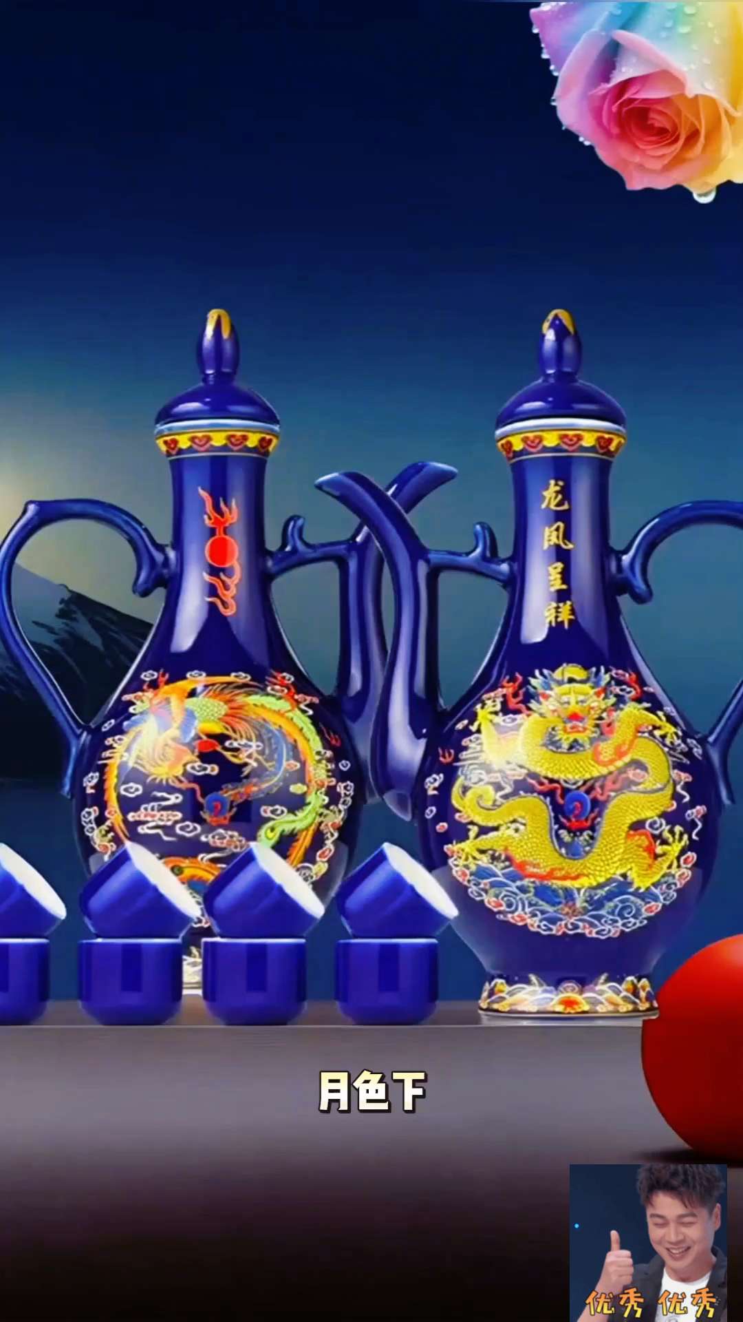 陆公腊龙凤呈祥原浆酒。#传统文化 #文化传承 #中国白酒#非遗技艺 #品酒生活