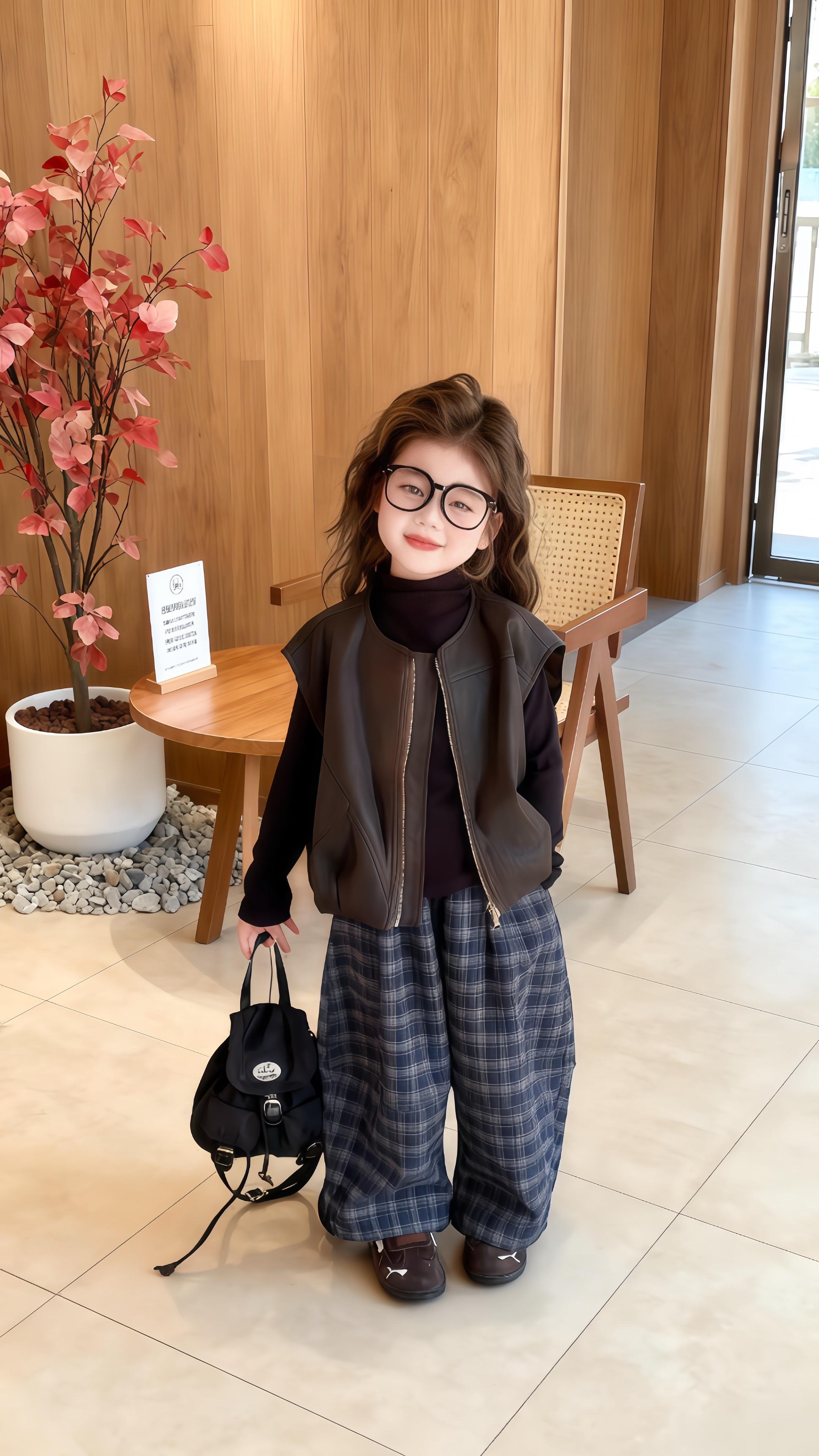 #秋季不露腿穿搭 #初秋一周不重样穿搭 #早秋贵气感穿搭 #被秋日氛围感穿搭拿捏了 #女童套装 @抖音小助手 @抖加🔥上热门🔥dou+🔥热点宝