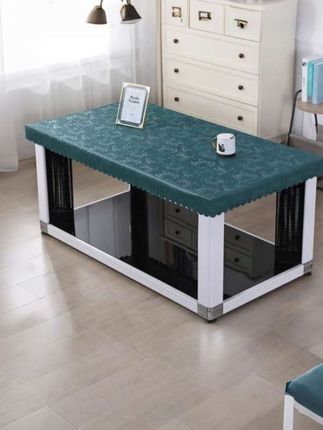 烤火桌皮罩防水防油免洗桌布电炉罩长方形茶几保护罩套#防尘罩 #烤火桌皮罩#桌布#保护罩套#电炉罩 #桌布