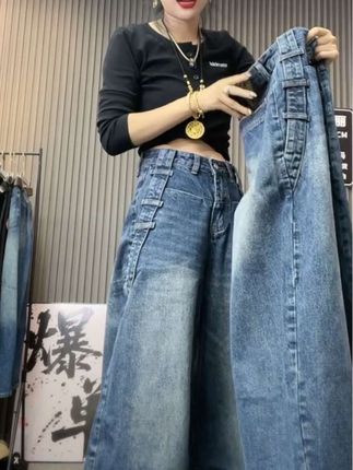 #牛仔裤 #女装 #谁穿谁好看 #源头实力厂家 #穿搭女装