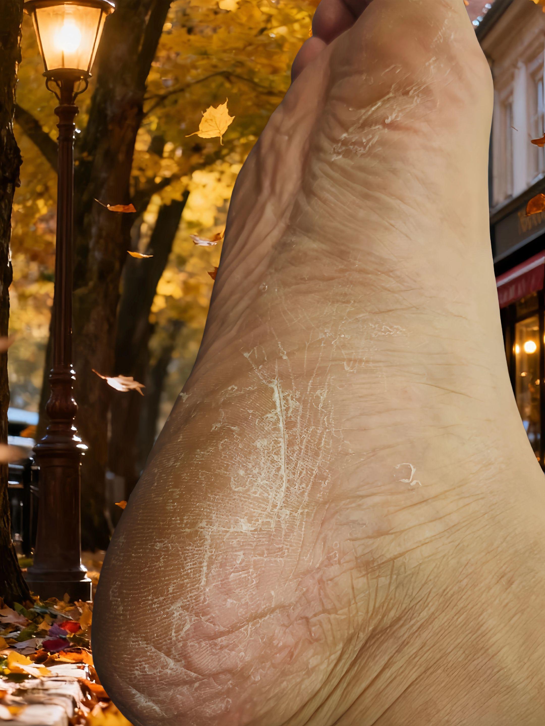 #脚部护理 #手脚干裂#无处安放的小脚丫 #脚丫子#自用好物分享  秋冬脚后跟干裂,用过一次马上上岸,不再为脱鞋尴尬了。