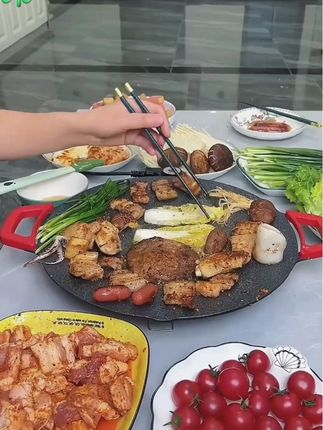 #烤盘 #电烤盘 #电烤盘烤肉 #烤肉 #好物推荐🔥