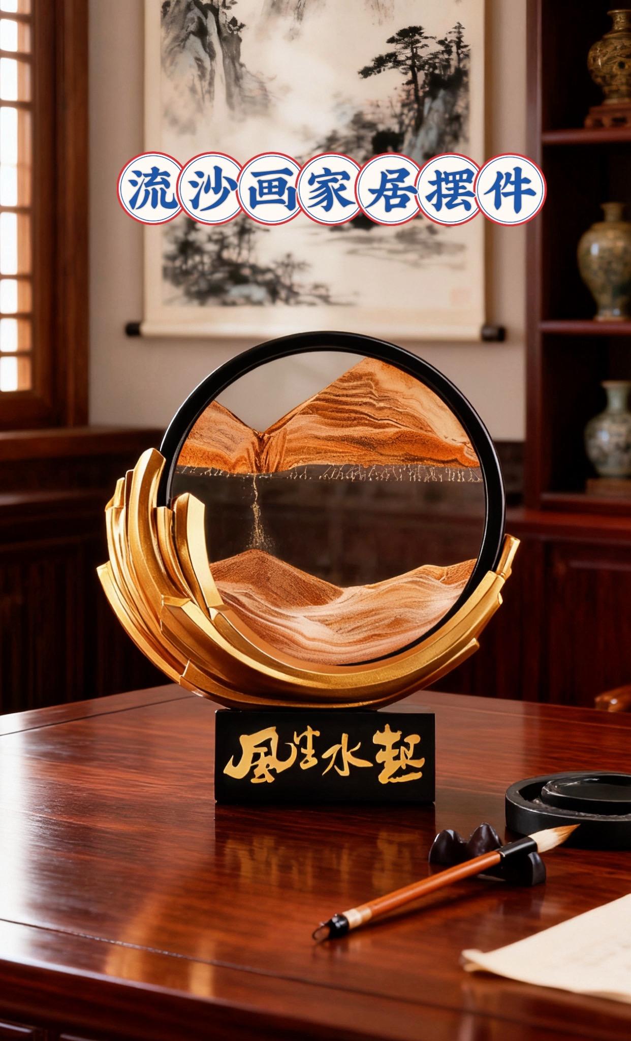 #原创视频 #流沙画摆件推荐 #上热搜 #工艺品摆件#创意