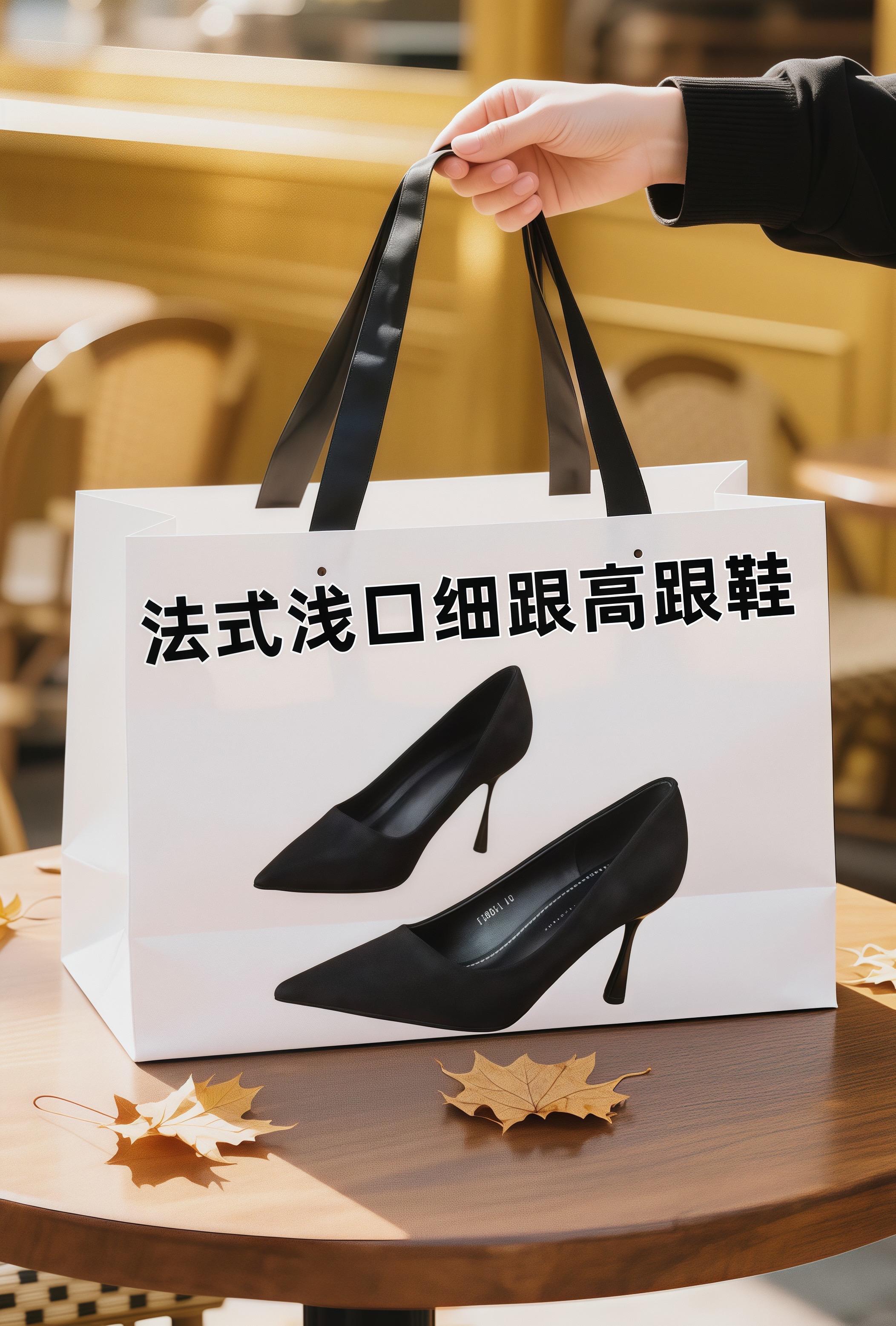 中秋法式尖头高跟鞋,职场气质担当!2025春秋新款法式浅口高跟鞋,尖头线条拉长腿型,细跟自带优雅气场。软皮材质贴合脚型,搭配舒压鞋垫,久穿不累脚,面试通勤全天无负担。百搭黑、裸色适配西装或裙装,中秋焕新鞋柜,助你自信拿捏职场每一刻。#法式尖头高跟鞋 #时尚单品 #优雅气质 #总有一款适合你