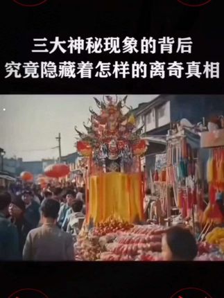 三大神秘现象的背后究竟隐藏着怎样的离奇真相#揭秘 #冷知识