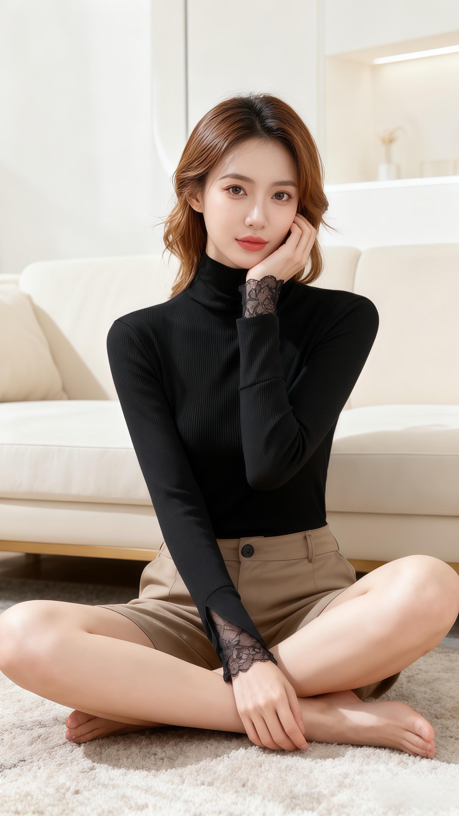秋冬想穿得保暖又有女人味,这件上衣直接封神~高领设计牢牢锁住暖意,坑条针织贴身又显瘦,不管是单穿还是内搭都很绝! 重点看袖口!精致蕾丝拼接,若隐若现的小性感,举手投足都是温柔氛围感~日常配牛仔裤随性又时髦,搭半身裙秒变气质女神,上班约会都能hold住! 面料柔软亲肤,不管什么身材都能穿出窈窕曲线。秋冬衣橱缺一件百搭又有小心机的上衣?选它就对了,错过真的会后悔!👇赶紧戳小黄车,把这份优雅性感带回家~ #打底衫 #内搭外穿都好看 #优雅气质 #简约基础穿搭太耐看了 #谁穿谁好看系列