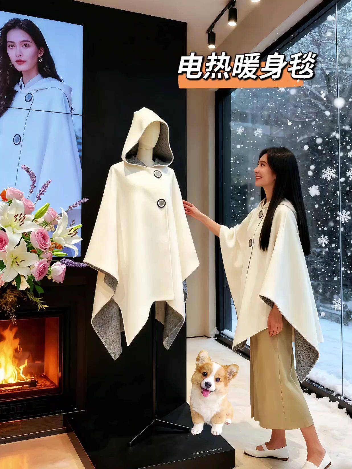 打工人的“移动暖阳”,把温暖焊在身上!   工位太冷?讲课被寒风侵袭?宅家追剧脚底发凉? 电热暖身毯来救场   ✅ USB 移动式:摆脱电源线束缚,走到哪暖到哪,是打工人的“行走暖炉”; ✅ 一毯三用:上班披肩、午休盖身,脏了直接水洗,懒人友好度拉满; ✅ 精准暖身黑科技:多档温度调节 + 四大区发热,肩颈、腰背、腿脚全方位呵护,办公室、教室、客厅都能成为你的“温暖小天地”; ✅ 颜值与实用并存:可水洗设计,既是披肩又是盖毯,这个冬天,怕冷星人秒变“温暖大户”!   这个冬天,有它在,风里再也不用“求温暖”#电热披肩 #暖身毯 #居家好物#好物推荐🔥 #秋冬新品