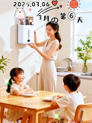 总是担心筷子发霉滋生x菌?试试这款智能餐具护理盒!免打孔设计,轻松上墙不伤墙面,超大容量轻松收纳全家餐具。采用创新通风养护技术,保持餐具z久干爽卫生。食P级材质安q无忧,贴心设计让取用更方便。现在下单享限时优惠,点击下方链接,给家人更安心的用餐体验! 💡亮点: ✅免打孔安装|✅超大容量 ✅通风养护|✅食P级材质 ✅防潮防霉|✅一键取用 #L光s菌挂式筷子盒