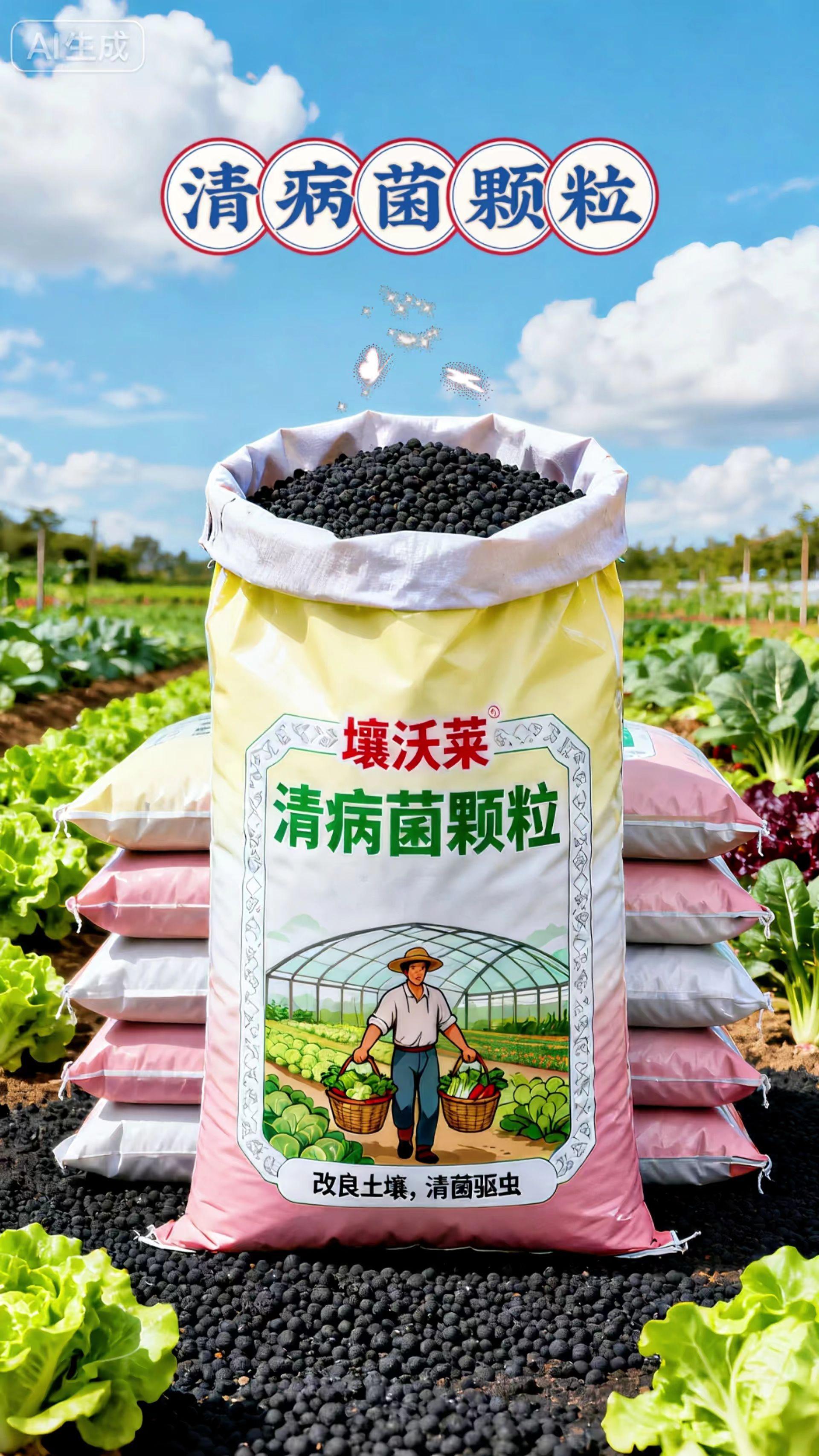 清病菌颗粒来啦,让土壤焕活,种植蔬菜无忧。种植清菌驱虫颗粒强势来袭,堪称种植界的“全能助手”!无论是大棚蔬菜种植,还是家庭园艺培育,有了它,土壤健康有保障,作物长势更喜人,收获满满不是梦!#种植小技巧 #强烈推荐 #有机种植 #看过来 #种菜