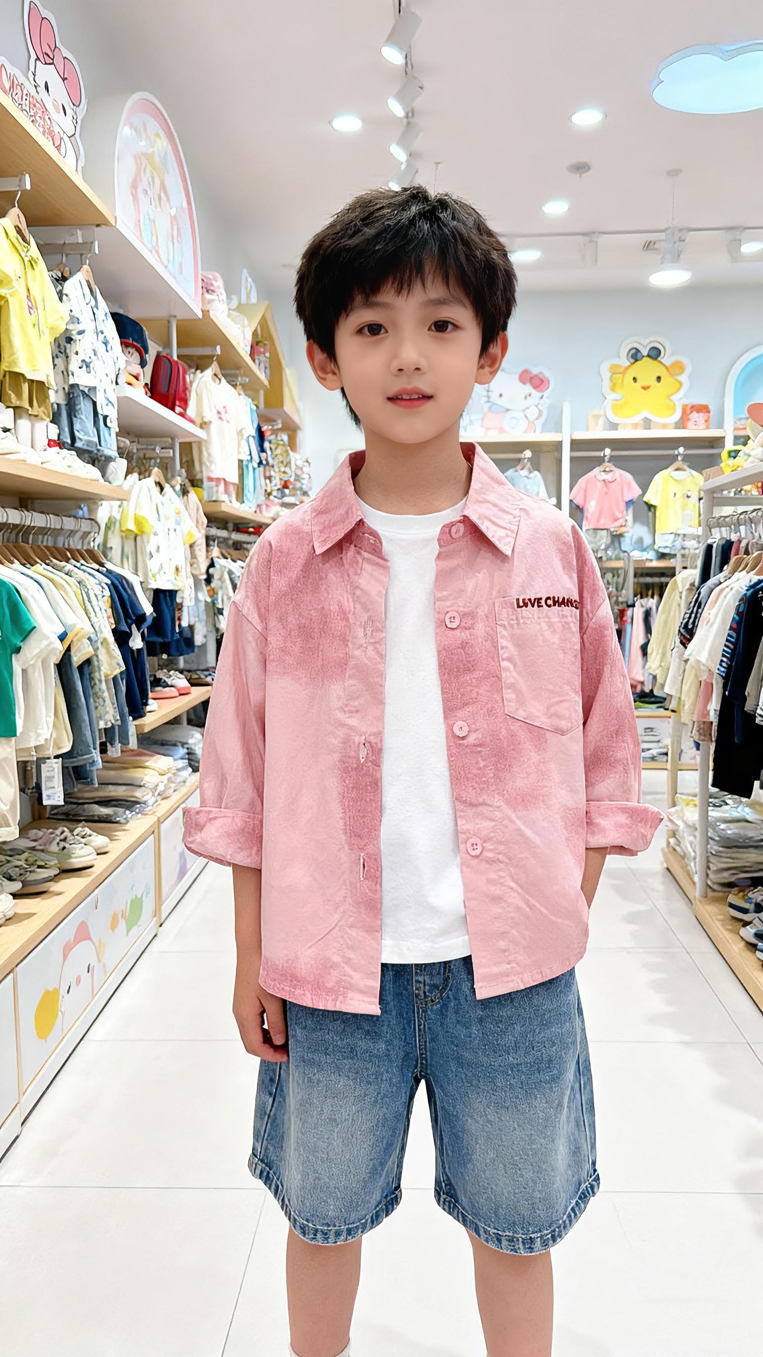 秋季男童长袖衬衫春秋款2025儿童韩版衬衣中小童百搭洋气长袖衬衫#男童穿搭 #潮流穿搭 #穿搭 #痞帅 #只做高品质