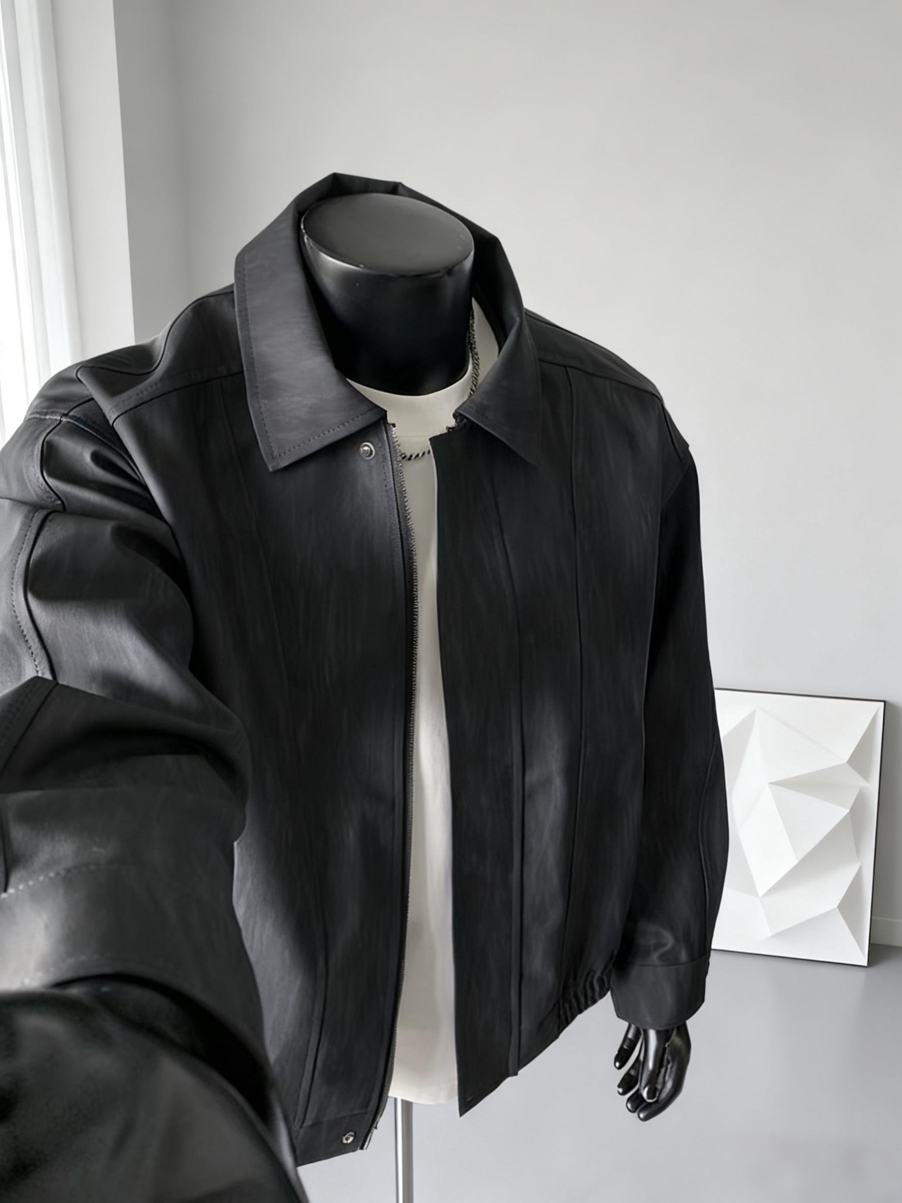 只有穿上了就知道有多帅。#秋季新款 #扎染皮衣 #会穿搭的男生有多加分 #ootd穿搭 #潮男必备