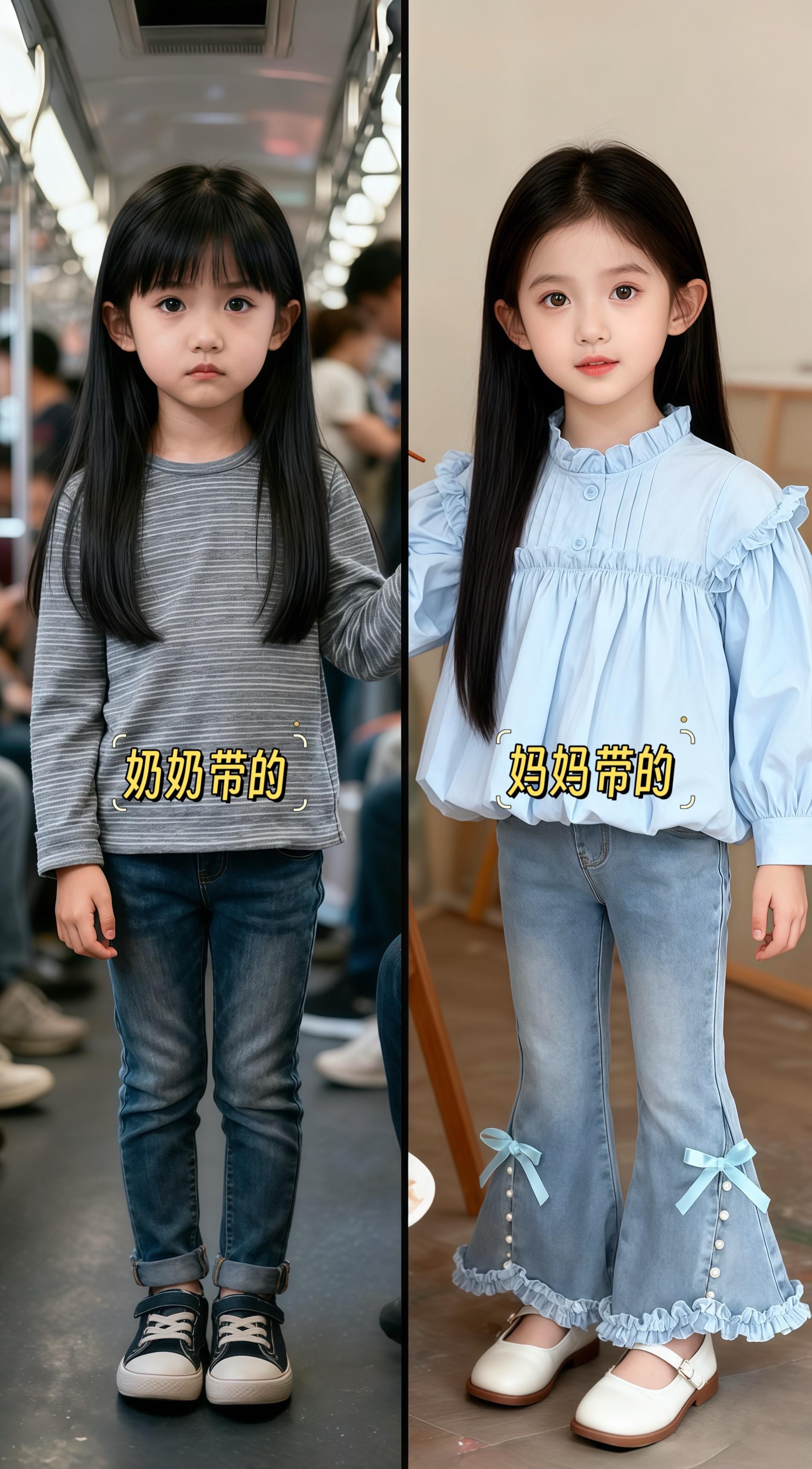 #甜美女孩 #女童穿搭 #甜美穿搭 #女童套装 #生女儿就是用来打扮的 @抖加🔥上热门🔥dou+🔥热点宝 @DOU+上热门