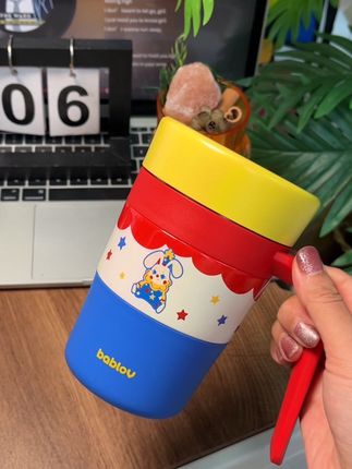 保温杯当然要用大品牌的啊~陶瓷内胆保温保暖效果好,还好清洗!关键颜值高配色高级,趁有活动赶紧冲#保温杯 #花伴森 #杯子控 #多喝水
