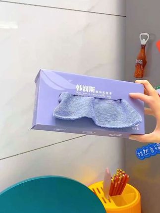 这抽取式的抹布可真方便! 用一张抽一张,干湿两用,吸水性好不留水印也不掉毛 #居家好物#抹布