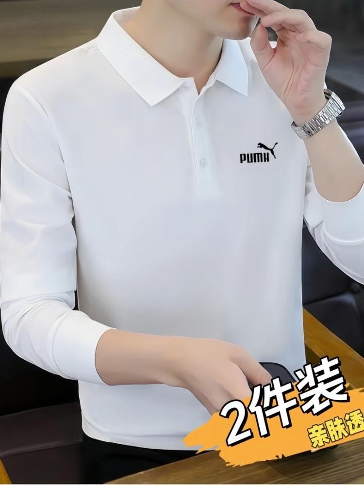 一折专区丨奥莱正品丨春秋男士长袖POLO衫T恤休闲翻领上衣打底衫丨商场同款丨抢完下架!
