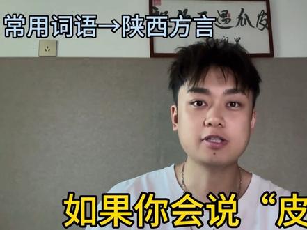 敲黑板,今天我们学的是“皮” #陕西方言 #牛皮知识 #陕西方言教学 #陕西话挑战