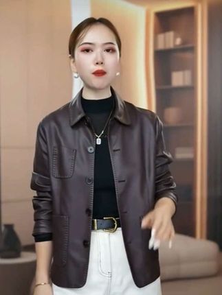 #新品上新 #轻奢皮衣外套 #时尚洋气#贵族气质 #搭配你的高级范儿