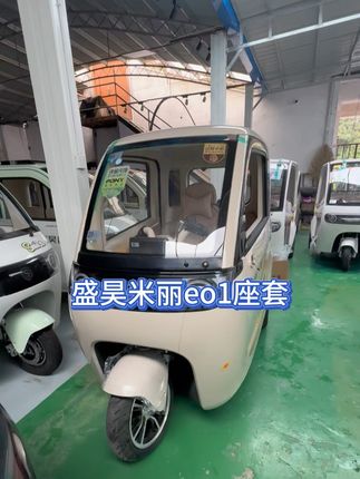盛昊米丽e01座套米色亚麻