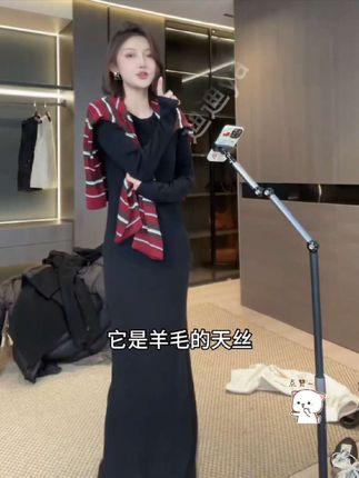#强烈推荐 #秋冬穿搭 #连衣裙 #气质穿搭 #高级感穿搭