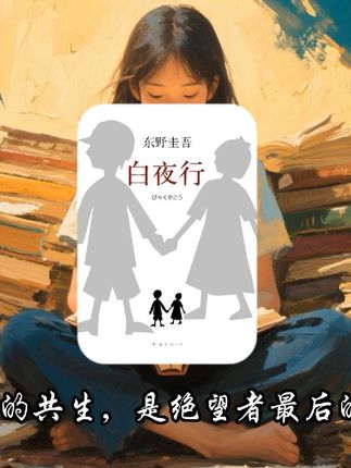 黑暗中的共生,是绝望者最后的灯塔。#情感共鸣 #读书分享 #文字的力量 #白夜行 #东野圭吾
