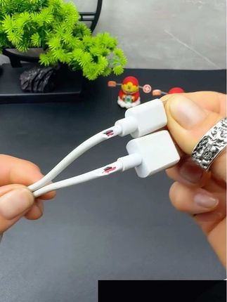 记得是用不防风打火机的蓝色火焰哦 #实用好物 #数据线保护套 #数据线修复 #超便宜超划算