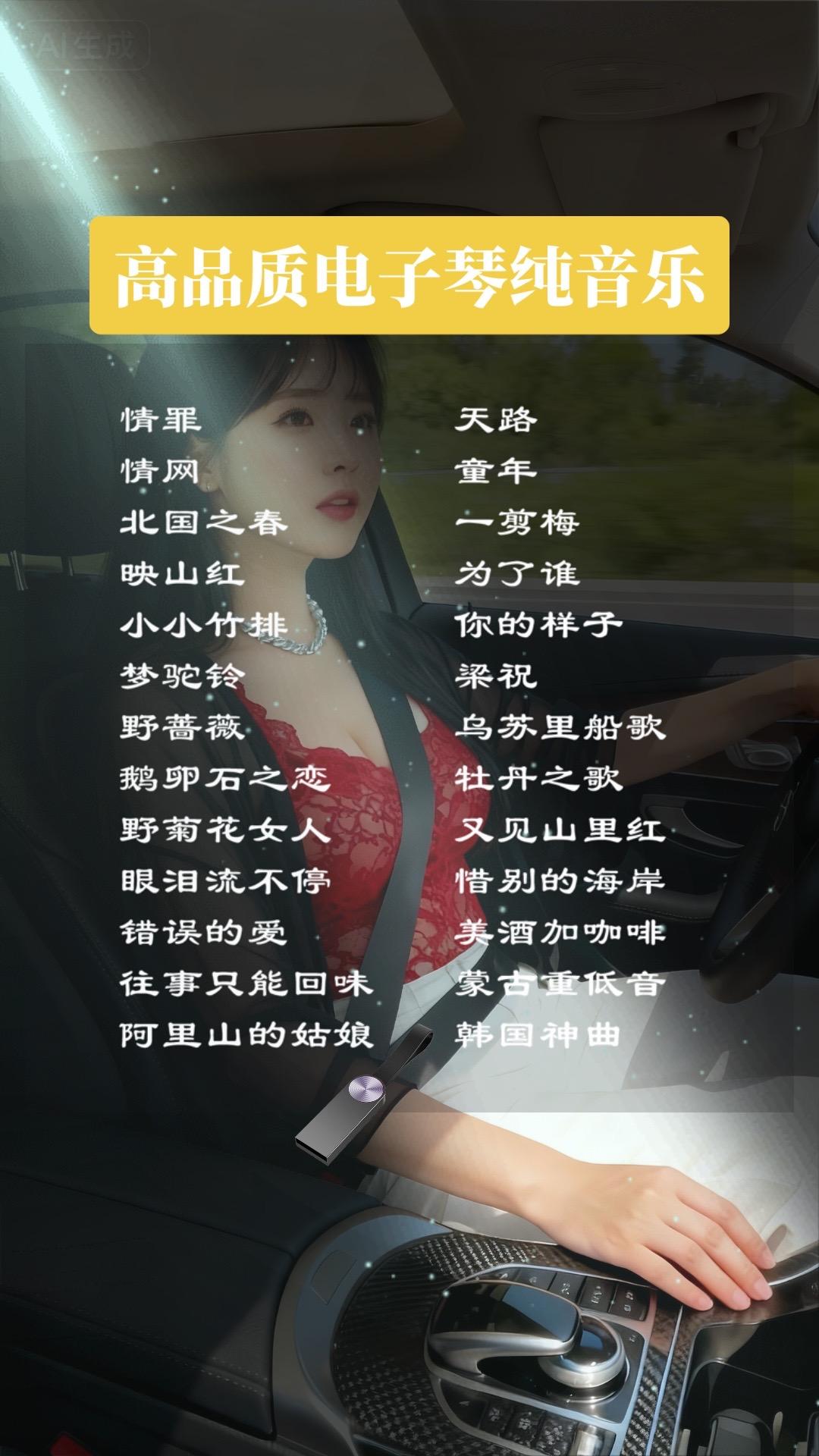 #电子琴纯音乐 #车载音乐 #经典老歌