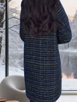 新款加厚保暖金貂混纺小香风上衣+裤子套装#时尚潮流穿搭 #潮流时尚穿搭 #秋冬穿搭#高级感穿搭#谁穿谁漂亮