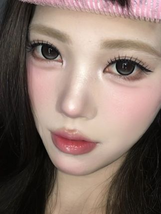 #妆容分享#韩妆#韩式水光肌妆容#韩姬儿美瞳#韩姬儿感应娃娃