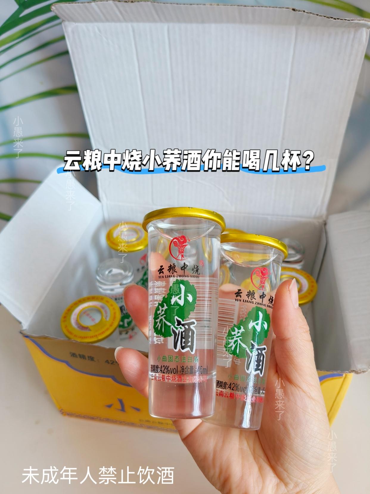 云南云粮中烧小荞酒。发现了一款超棒的云南特色酒!清尚青云南云粮中烧小荞酒,是用苦荞酿造的清香型白酒,口感清爽,作为日常口粮酒很合适~小杯装,饮用方便,值得品尝#云粮中烧小荞酒 #纯粮酿造 #清香型白酒#苦荞酒#云南特产