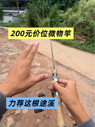 这绝对是200元价位微物竿王者!媲美千元竿!销量高口碑好! #谭谭爱钓鱼