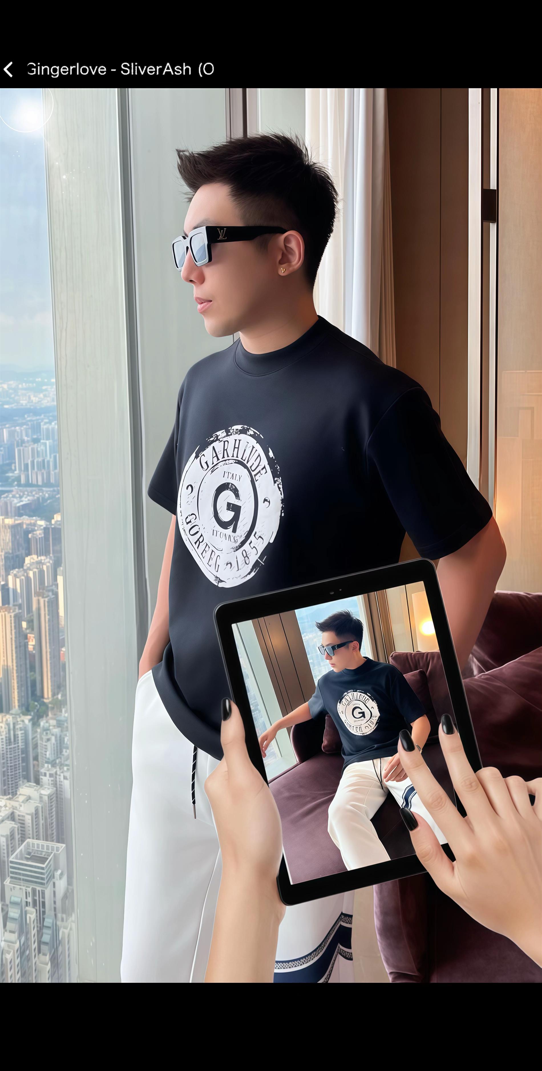 #夏季穿搭 #品质男装 #男生穿搭日记 #情侣款 #t恤穿搭