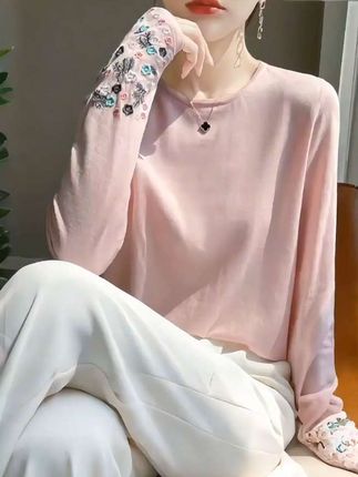 #时尚简约穿搭 #女装#女士针织衫#女士上衣#秋款女装