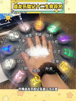 是谁的童年回忆又被唤醒了#玩个很新的东西 #成龙历险记 #十二生肖符咒 #钥匙扣#在抖音入手的好东西