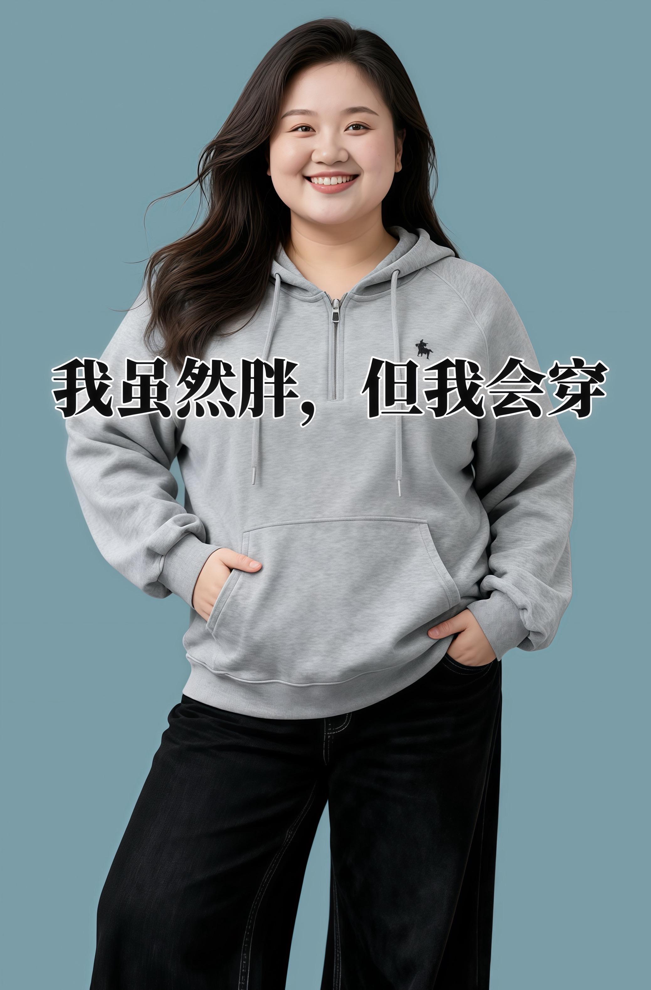 你们要的半拉链灰色连帽卫衣来了!这款灰色连帽卫衣太懂慵懒感了!半拉链设计+精致小马标,休闲又有格调。宽松版型不挑身材,日常出街、宅家都能穿,搭配牛仔裤、leggings都很绝,轻松穿出随性松弛范儿~#穿搭不重样 #遮肉显瘦 #初秋穿搭 #谁穿谁好看 #外套穿搭