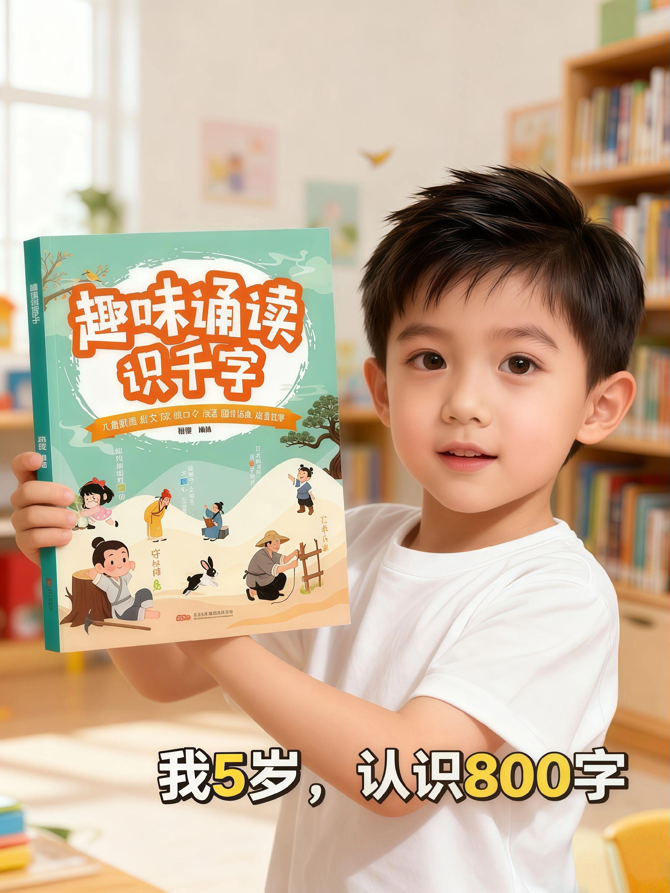“妈妈你看,我又认识一个字啦!”宝贝举着识字书的样子,像拿着宝藏向你炫耀。和宝贝一起在书中探索汉字,把识字时光变成了温馨的亲子小剧场。#教育 #幼儿园 #知识分享