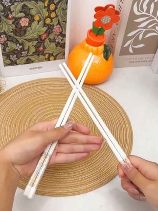 景德镇陶瓷筷子,高档家用,耐高温防潮,环保防滑公筷#陶瓷筷子 #筷子#厨房好物#好物分享